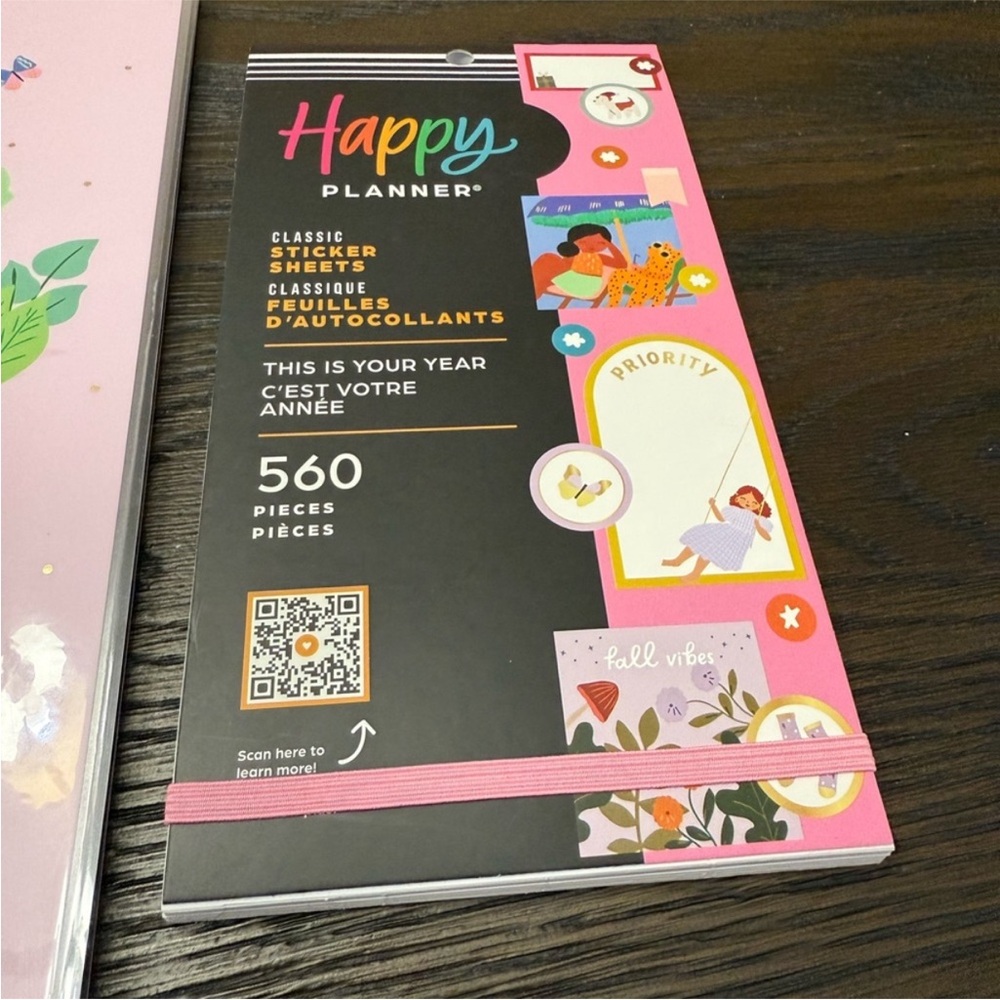 Happy Planner Squad Goals Big Notebook and Sticker | NWT - Picture 3 of 9